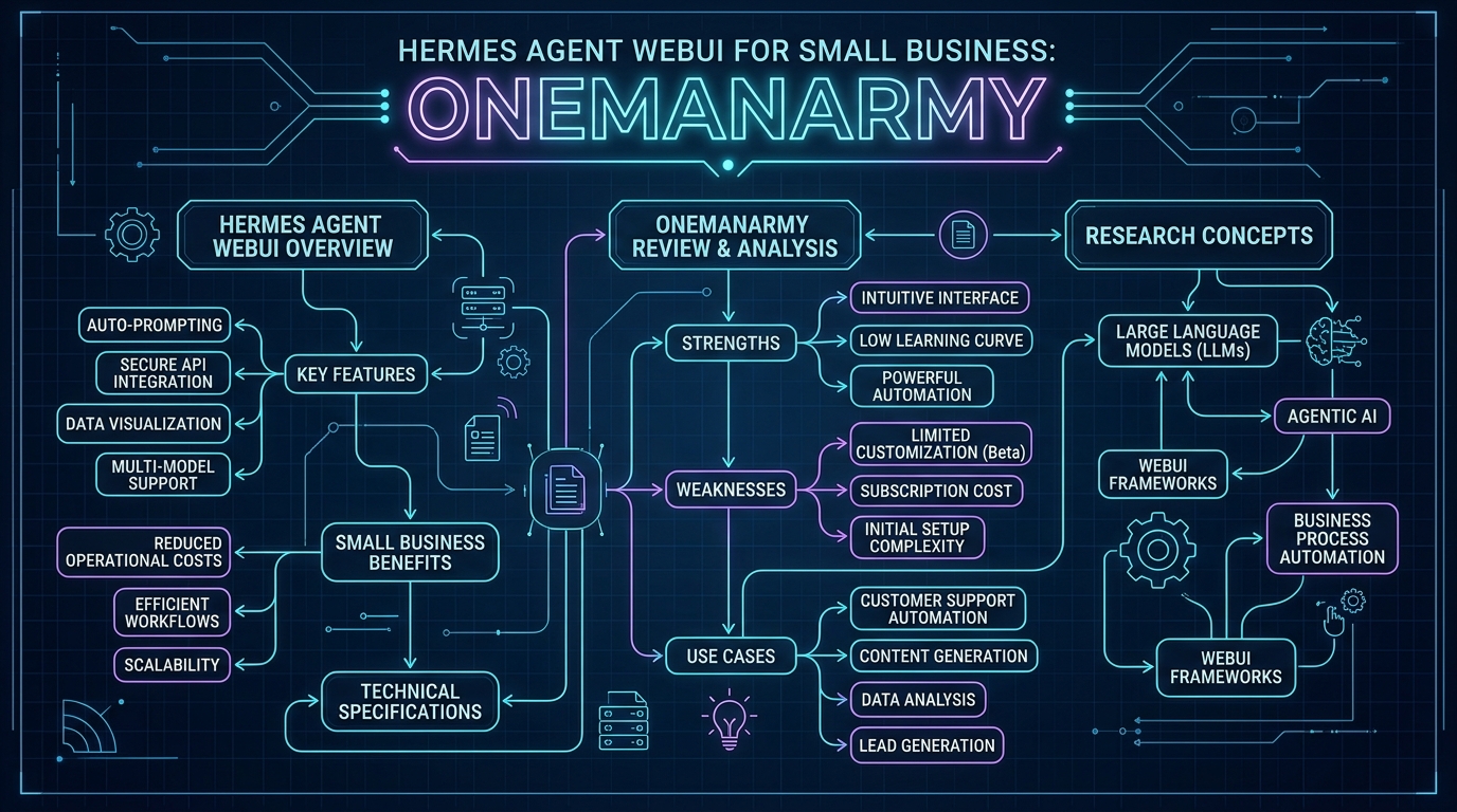 Hermes Agent WebUI for Small Business: OneManArmy Review